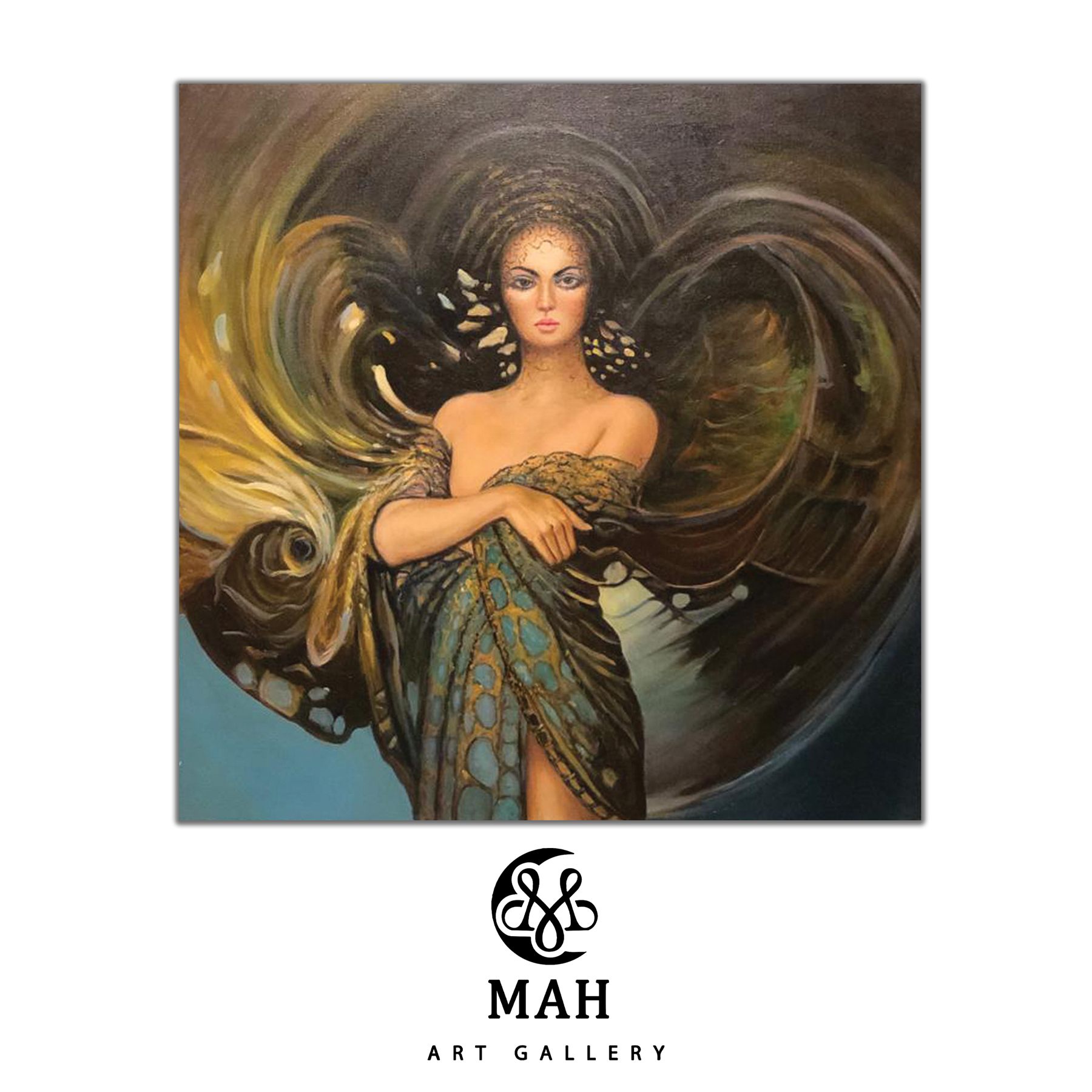 Featured painting — The Golden Veil